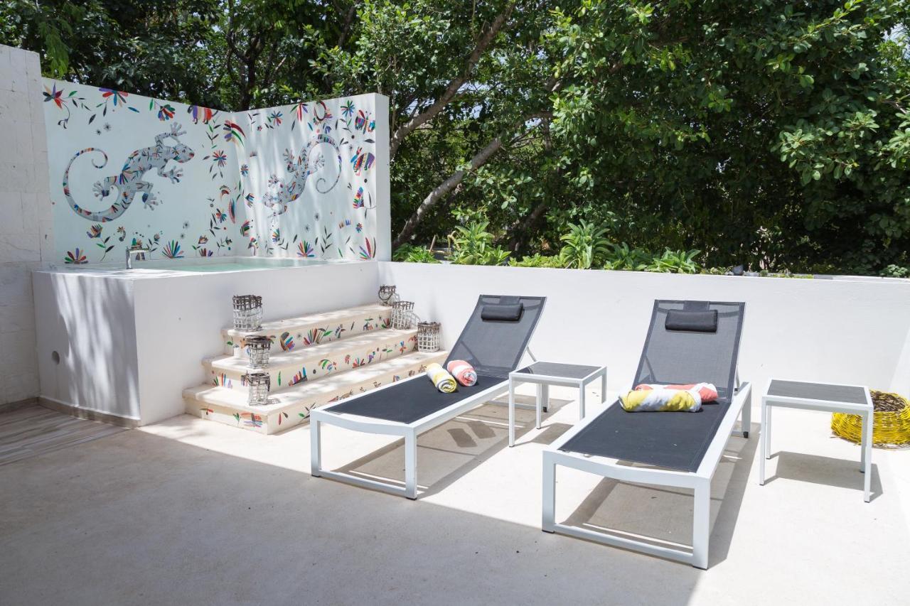 Luxury Private Villas , Private Pool, Private Garden, Jacuzzi, 24Hours Security Тулум Экстерьер фото