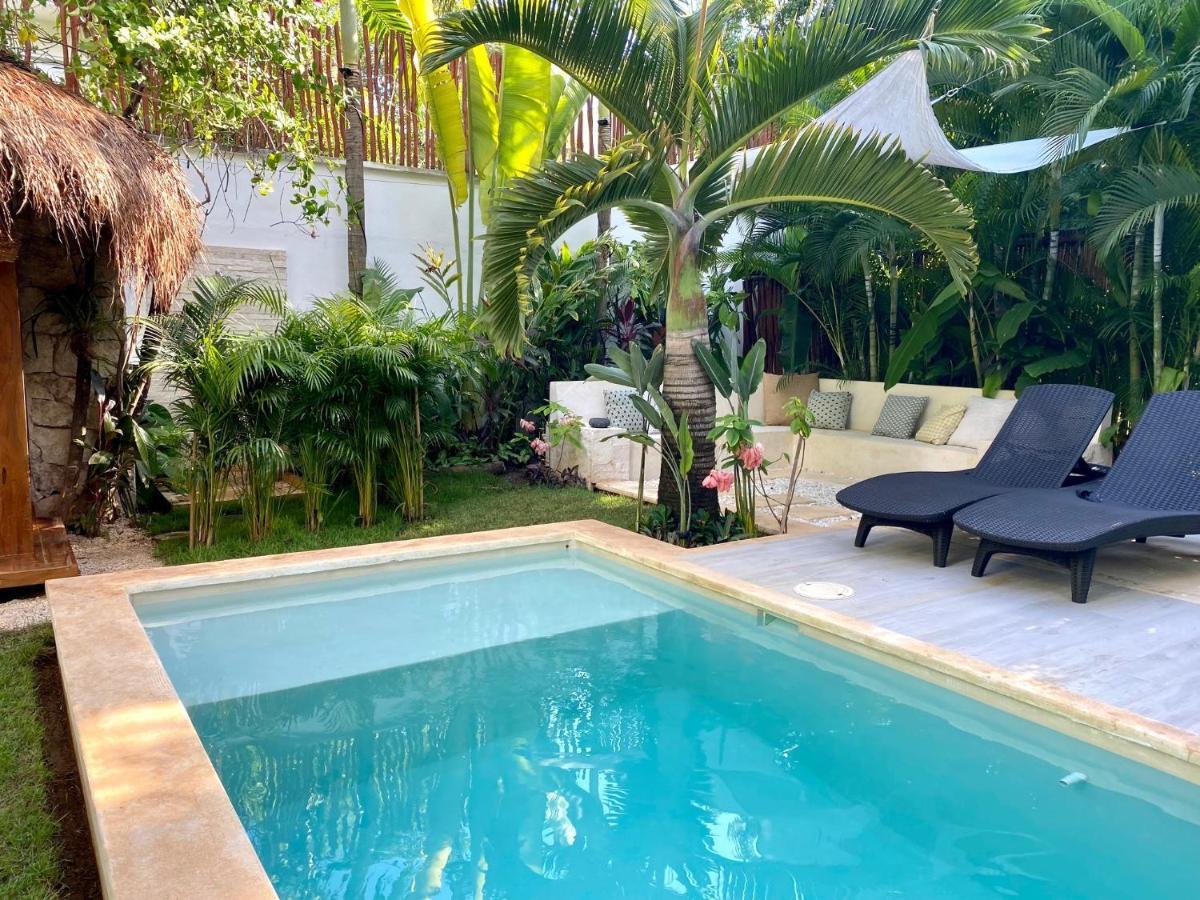 Luxury Private Villas , Private Pool, Private Garden, Jacuzzi, 24Hours Security Тулум Экстерьер фото