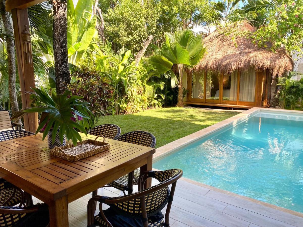 Luxury Private Villas , Private Pool, Private Garden, Jacuzzi, 24Hours Security Тулум Экстерьер фото