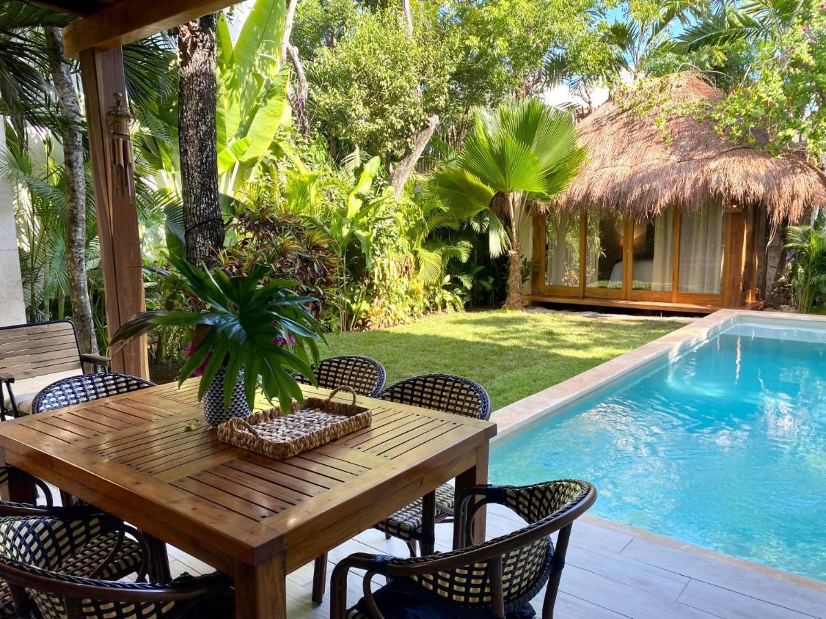 Luxury Private Villas , Private Pool, Private Garden, Jacuzzi, 24Hours Security Тулум Экстерьер фото