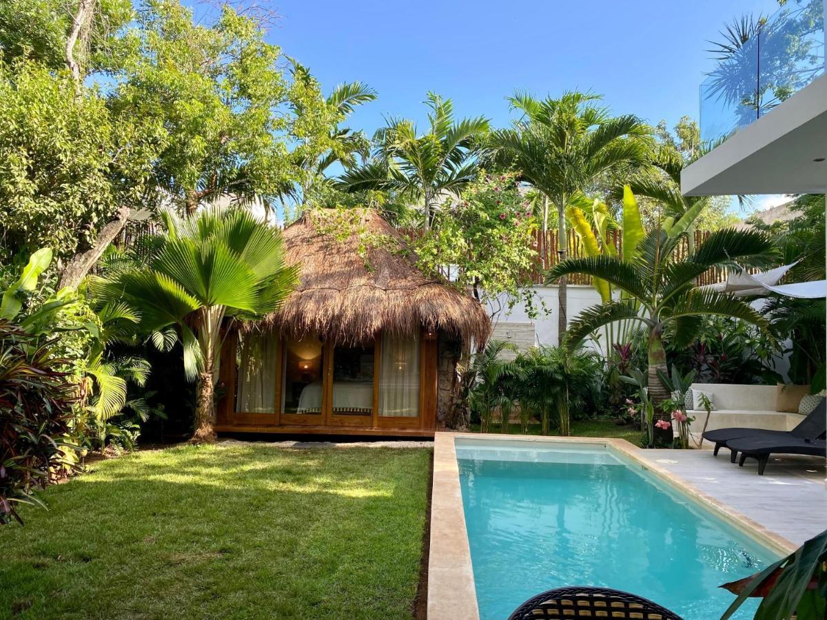 Luxury Private Villas , Private Pool, Private Garden, Jacuzzi, 24Hours Security Тулум Экстерьер фото