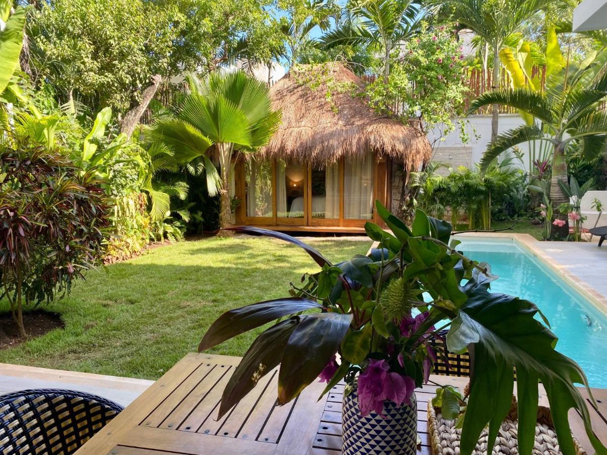 Luxury Private Villas , Private Pool, Private Garden, Jacuzzi, 24Hours Security Тулум Экстерьер фото
